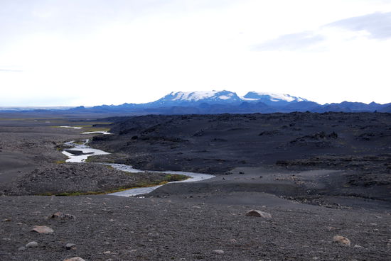 Blick zurück Richtung Kverkfjöll