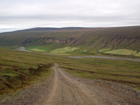 Serpentinenabfahrt