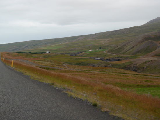 Fahrt durch das Jökuldalur