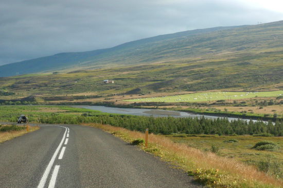 parallel zur Lagarfljót