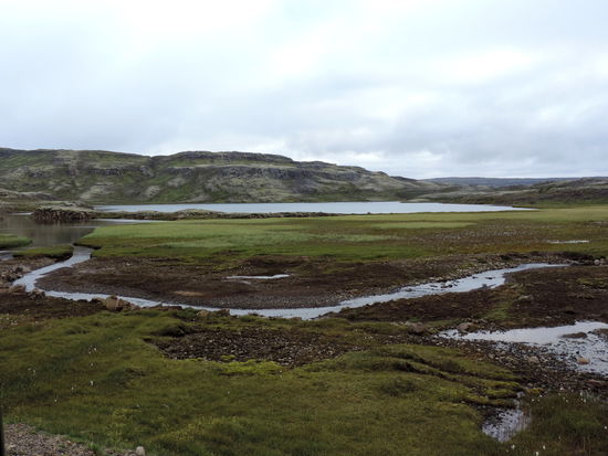 kleine Seen im Gebirge