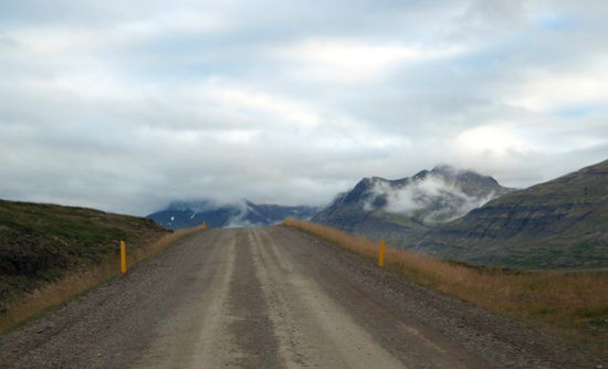 noch ging die Straße bergauf und bergab