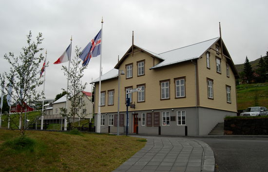 das ehemalige Arzthaus der französischen Siedlung ist jetzt Teil des Hotells und beherbergt auch ein Museum