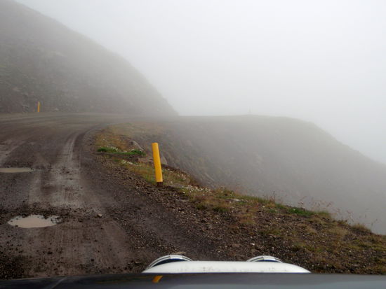 der Grusväg war teilweise ziemlich schlecht