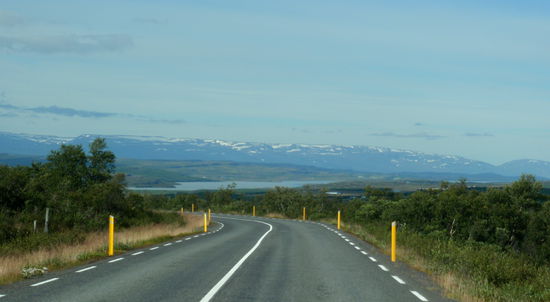 dann kam der Lagarfljót in Sicht, an dem Egilsstaðir liegt
