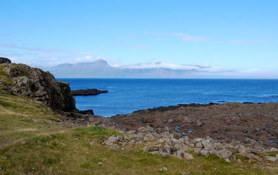 Blick über den Seyðisfjarðarflói