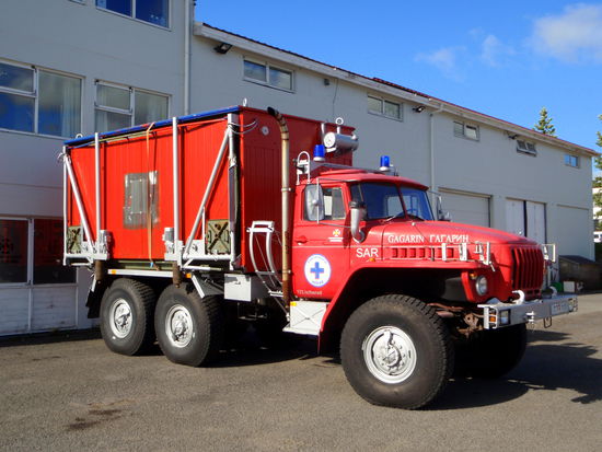 Fahrzeuge des Rettungsdienstes in Egilsstaðir