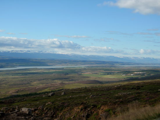 Blick vom Berg in Richtung Nordwesten
