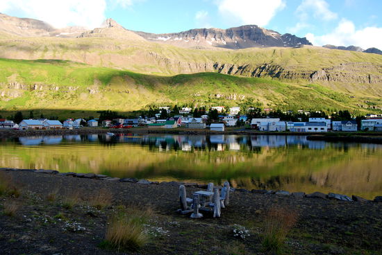 Blick über Lónið