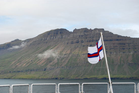 die Norröna ist in Tórshavn auf den Färöarna beheimatet