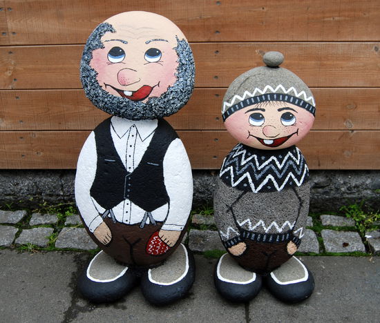 auch Steine tragen Íslandpullover