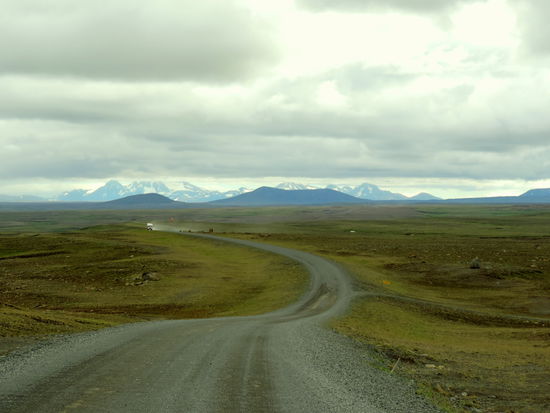 Fahrt in Richtung Kerlingarfjöll