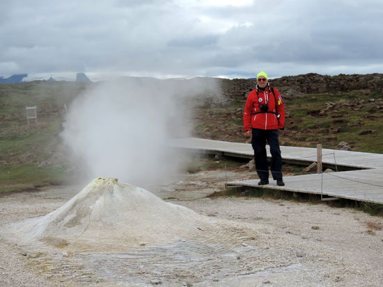 am Öskurhóll, wir nennen ihn "Fauchi"