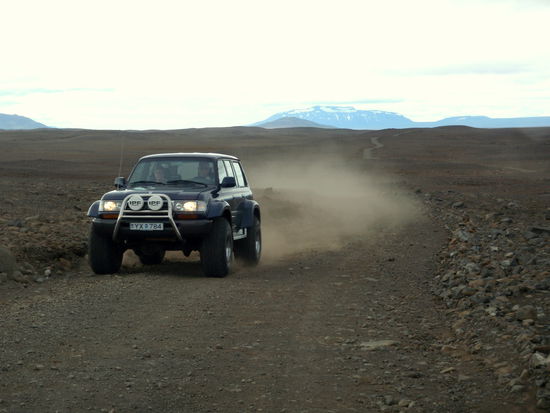 Gegenverkehr: die 35, besonders von Süden, war stark befahren
