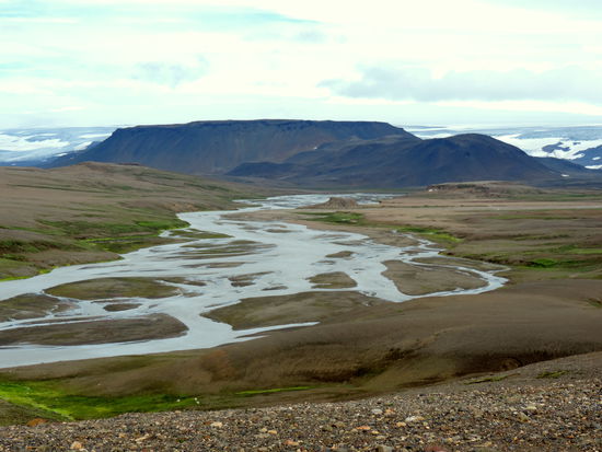 Jökulkvist vor dem Blágnipa