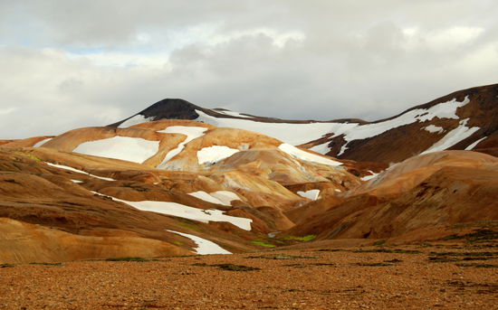im Hochtemperaturgebiet Kerlingarfjöll