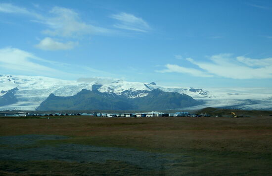 Parkplatz der Jökulsárlón