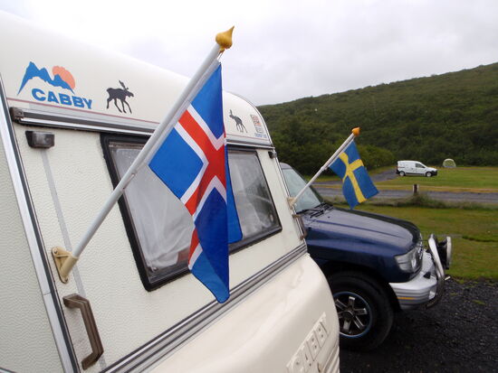 auf dem Campingplats