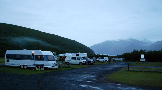 auf dem Campingplats