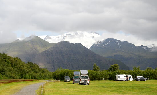 der Weg zum Campingplats