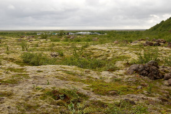 das Informationszentrum kommt in Sicht