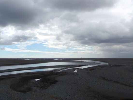 die im Sander zum Meer fließt