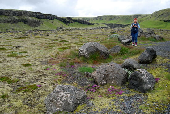 kleine Rast mit schöner Aussicht