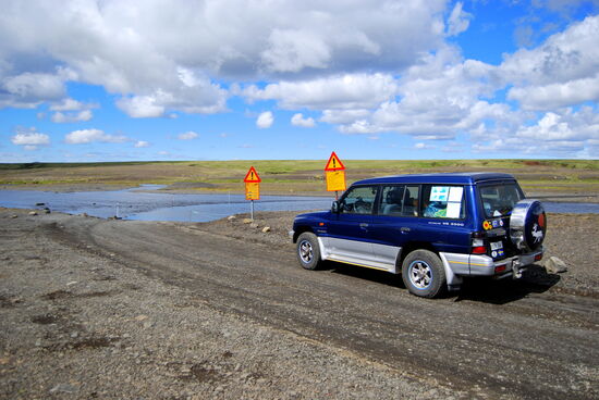 eine große Vadställe