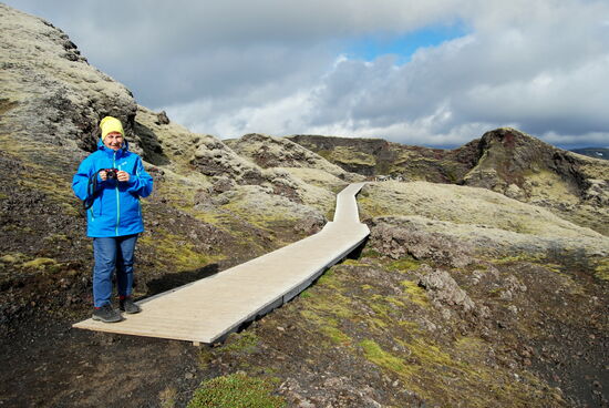 streckenweise gab es Bohlenwege