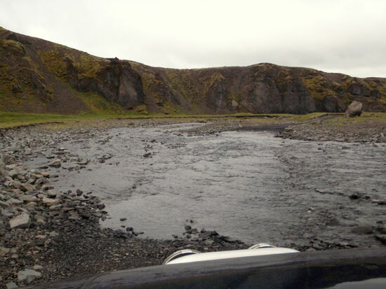 die letzten Wasserdurchfahrten
