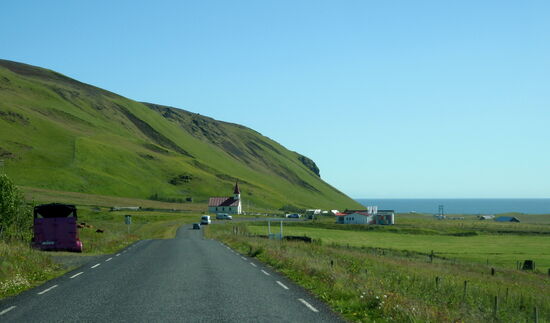 Fahrt Richtung Reynisfjara