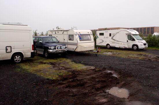 unser Gespann dazwischen