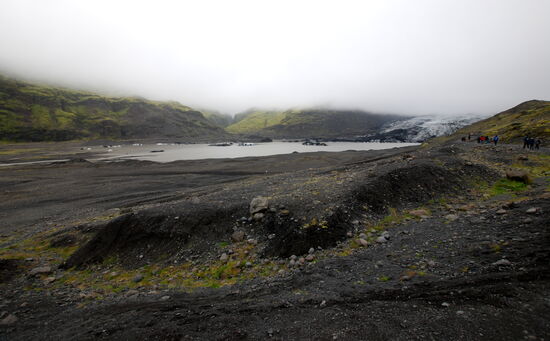 Abstecher zum Sólheimarjökull