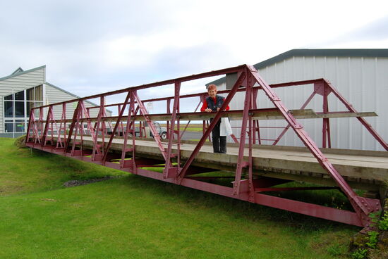 Übergang zum Transportmuseum