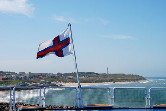bei der Ausfahrt aus Hirtshals