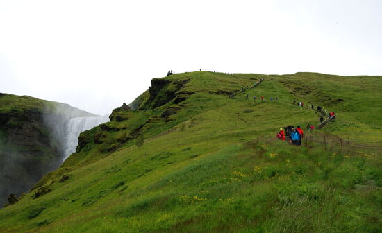 Aufstieg zum Oberlauf