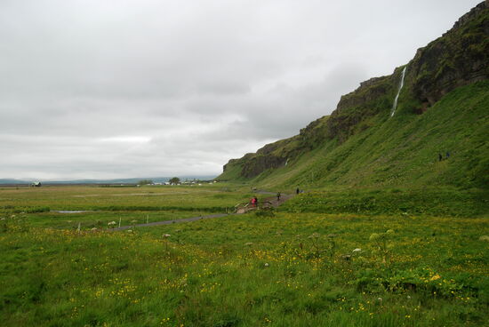 Rückweg zum Campingplats