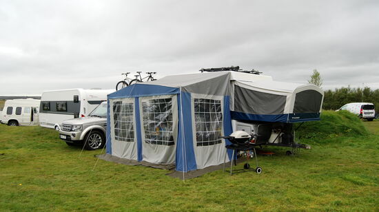 isländischer Klappwohnwagen