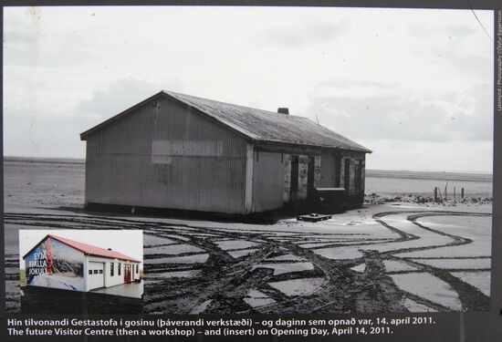 so sah es hier nach dem Ausbruch aus