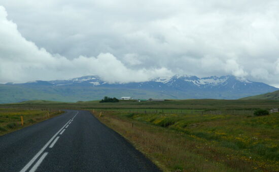 auf der noch asphaltierten 249