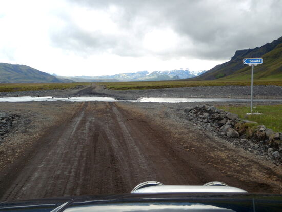 die ersten Wasserdurchfahrten