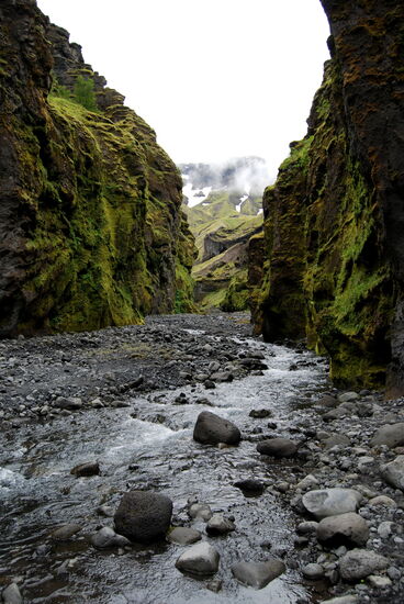 hier endete für uns die Wanderung durch die Schlucht
