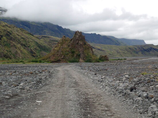 Rückfahrt auf der F 249