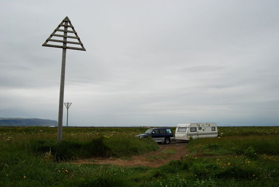 Enslinie bei unserer Fahrt durch die Dünen