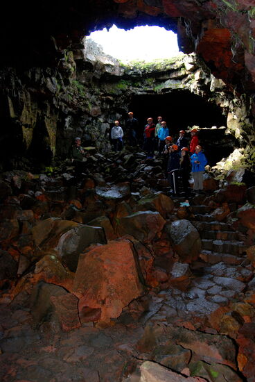 anfangs gab es noch einige Lichtlöcher