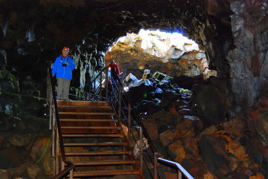 dann hatten wir wieder die Lichtlöcher erreicht