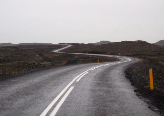 Weiterfahrt auf der 425