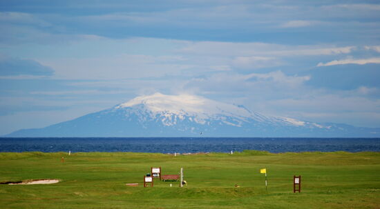 Snæfellsjökull am Horizont