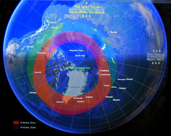 Gebiet des Nordlichts