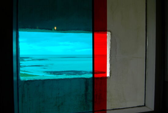 Fenster des Leuchtfeuers mit den Sektoren